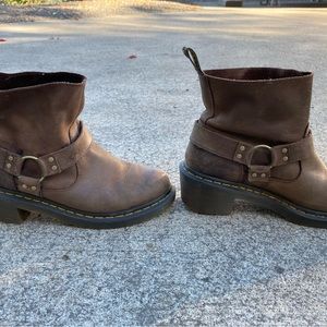 Brown Dr Marten Boots